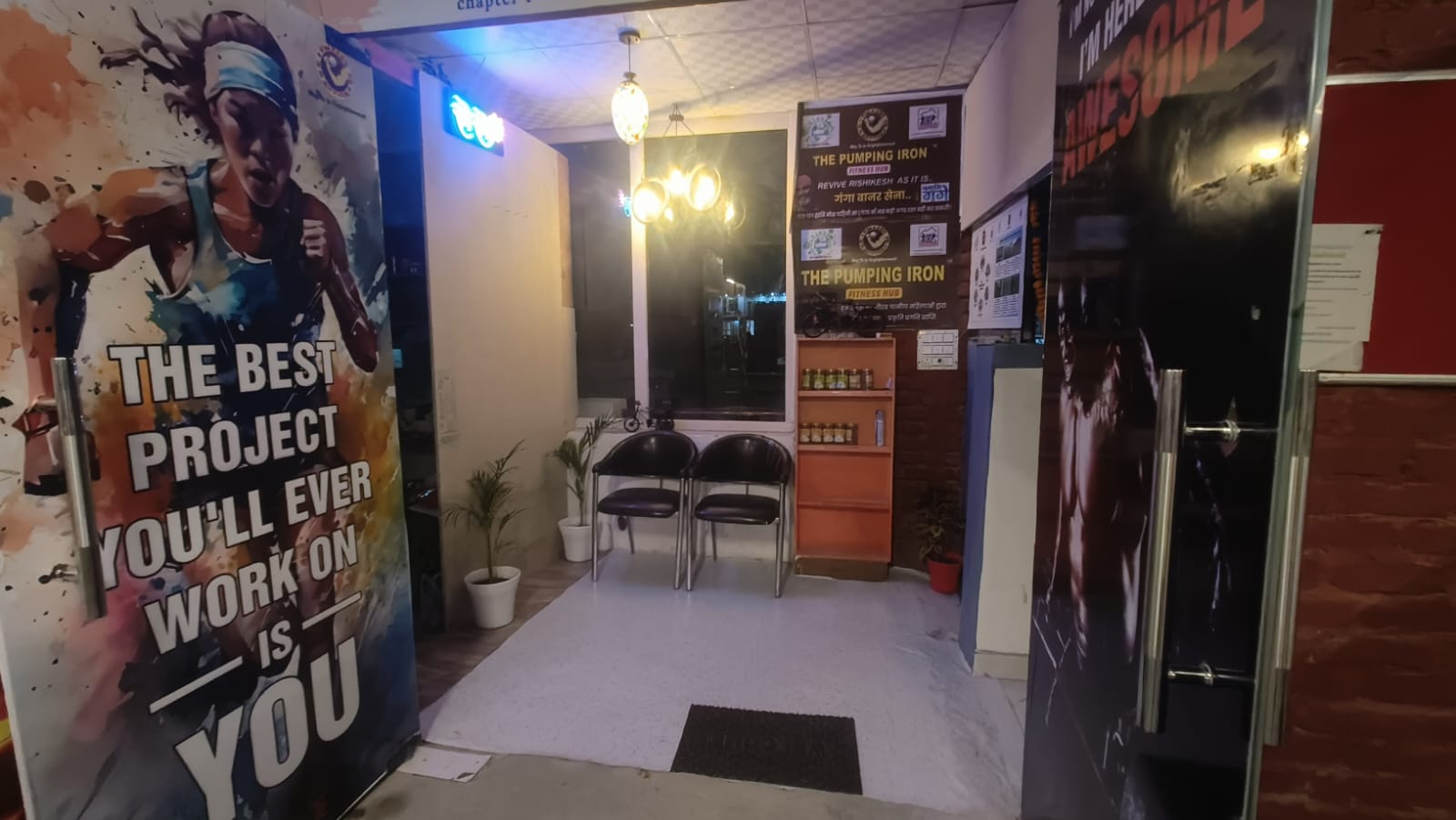 The PUMPING IRON FITNESS HUB